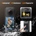 Amazear Tempered Glass Screen Protector for Insta360 X4 Air - 3 Pack - detail 4