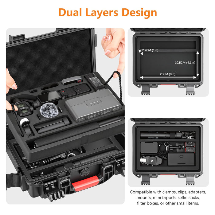 Amazear Hard Case for DJI Osmo Pocket 4P/4/Xtra Muse - detail 7