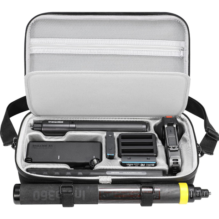 Amazear Carrying Case for Insta360 X5 - Gray - product image