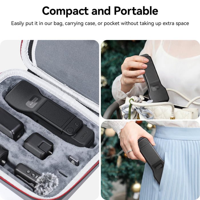 Amazear Gimbal and Screen Cover for DJI Osmo Pocket 4/3 - Black - detail 3