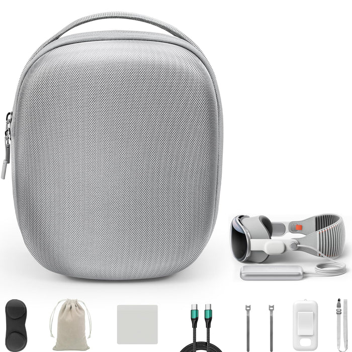 Amazear 7-in-1 Carrying Case Accessory Set for Apple Vision Pro - product image