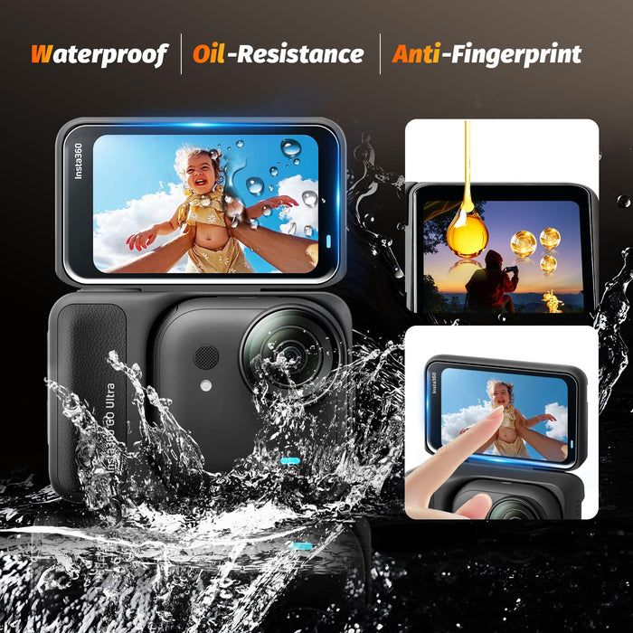 Amazear Screen Protector and Lens Cap Set for Insta360 GO Ultra - Toy504 - detail 6