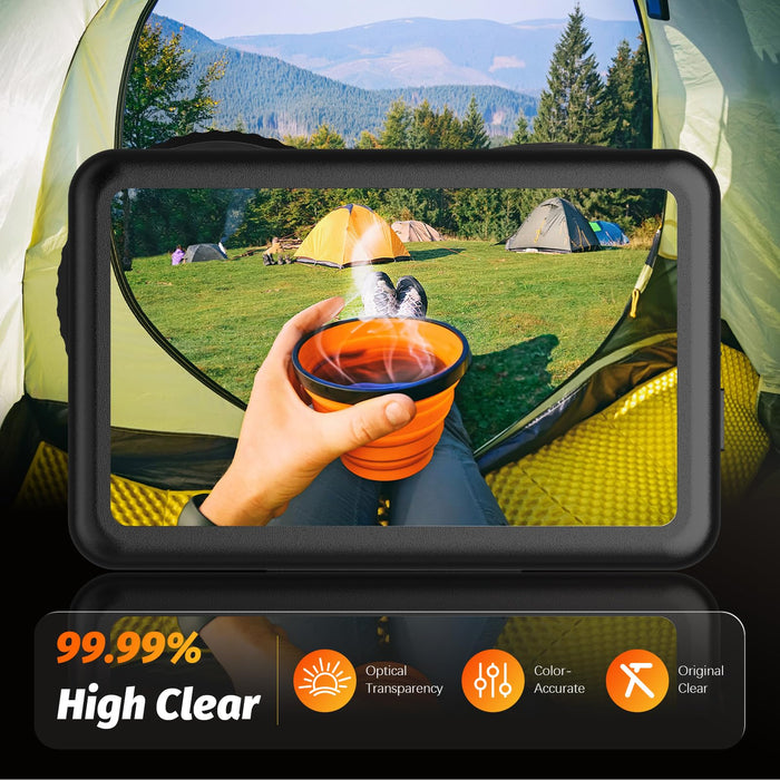 Amazear Screen Protector and Silicone Lens Cap Set for DJI Osmo Action 6 - detail 7