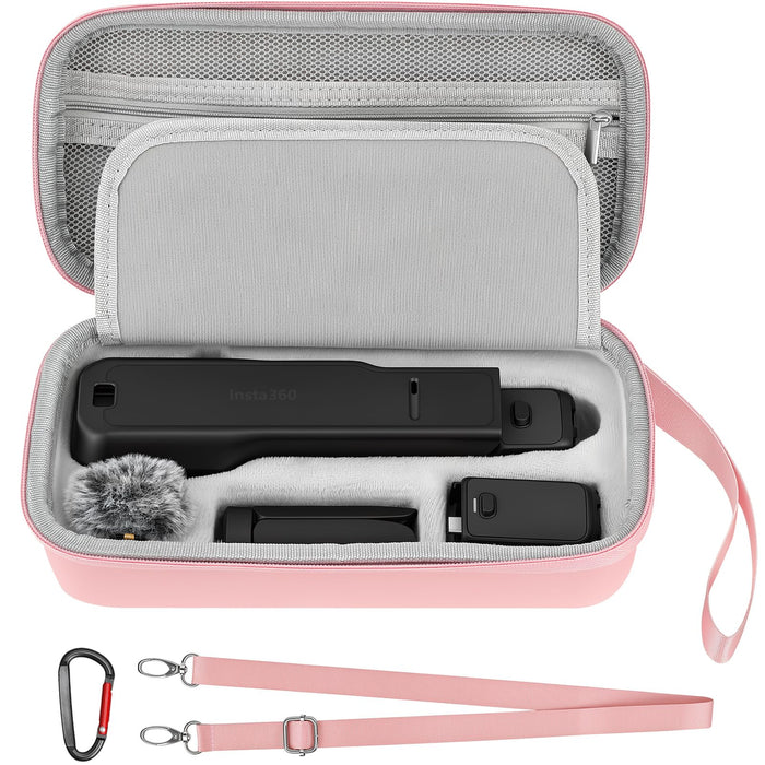Amazear Carrying Case for Insta360 Luna Ultra / Pro - Pink - product image