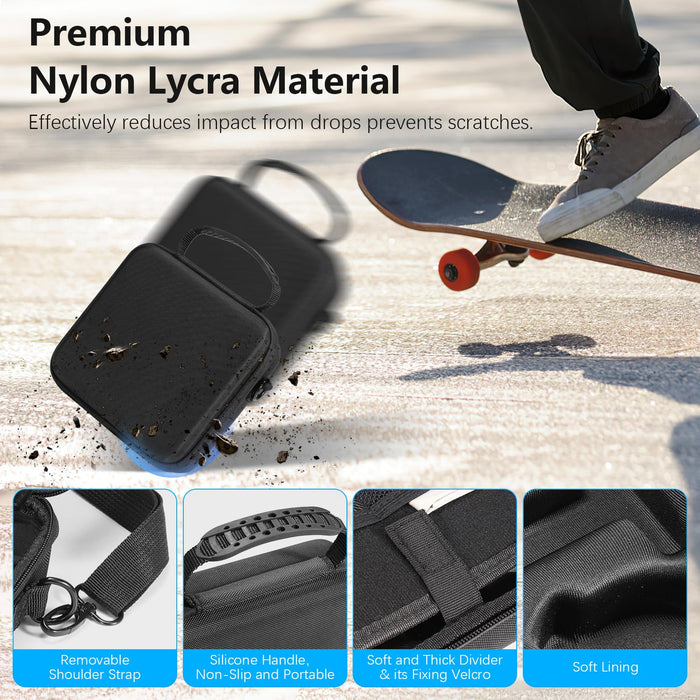 Amazear Travel Carrying Case for Insta360 GO Ultra - Black - detail 5