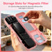Amazear Portable Protective Case for DJI Osmo Pocket 4/3/Xtra Muse - Light Pink - detail 7