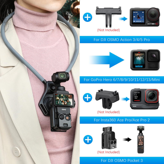 Amazear Magnetic Neck Mount for Action Cameras - detail 2