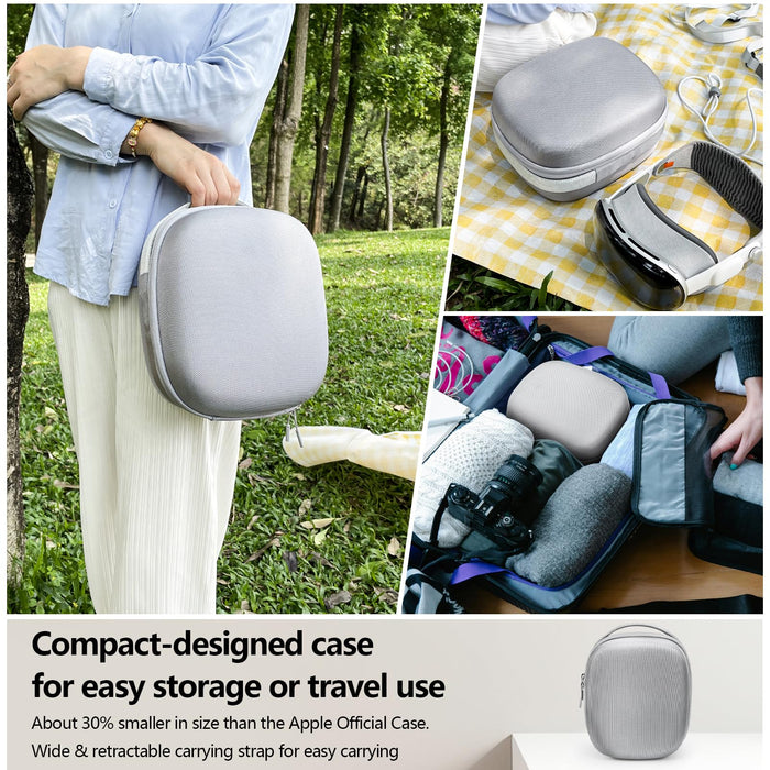 Amazear 7-in-1 Carrying Case Accessory Set for Apple Vision Pro - detail 3
