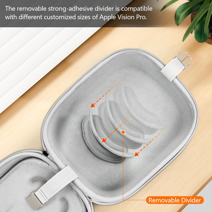 Amazear 7-in-1 Carrying Case Accessory Set for Apple Vision Pro - detail 7