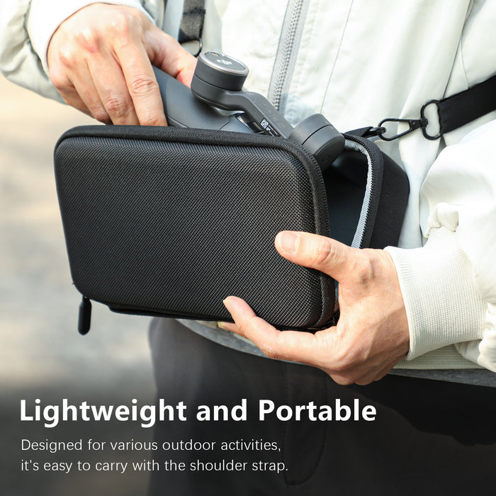 Case for Osmo Mobile 7P, Nylon Portable Storage Shoulder Bag for DJI Osmo Mobile 7 pro Gimbal Stabilizer Accessories, Black [Case Only