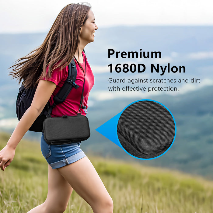 Case for Osmo Mobile 7P, Nylon Portable Storage Shoulder Bag for DJI Osmo Mobile 7 pro Gimbal Stabilizer Accessories, Black [Case Only