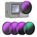 Amazear Slip-On ND16 / ND64 / ND256 / CPL Filter Set for DJI Osmo Action 6