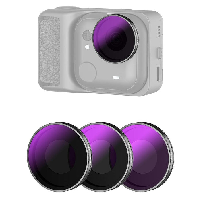 Amazear ND Filters Kit for Insta360 GO Ultra Accessories (3 Pack)