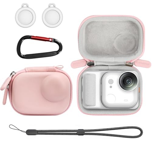 Amazear Compact Carry Case for Insta360 GO Ultra - Pink