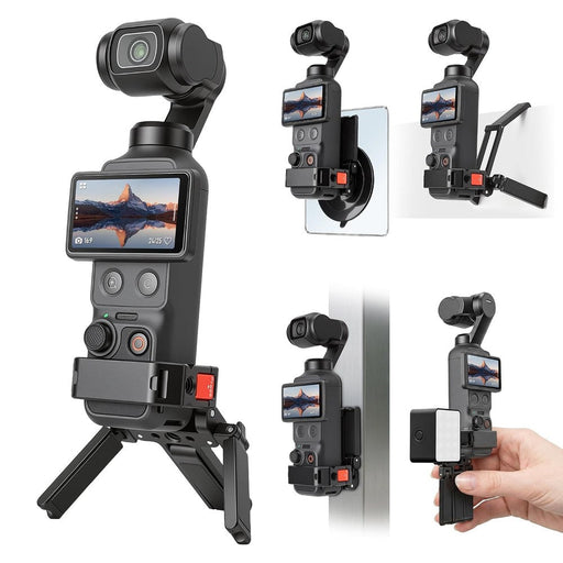 Amazear Multi-Functional Metal Magnetic Mount for DJI OSMO Pocket 4P/4/3/Xtra Muse Accessories