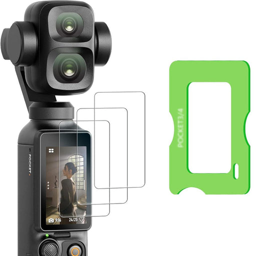 Amazear Screen Protector for DJI Osmo Pocket 4P (3 Pack)