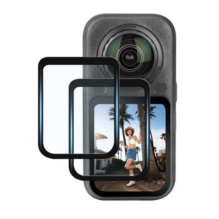 Amazear Curved Screen Protector for Insta360 X6 (2 Pack)