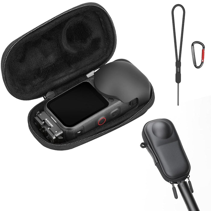 Amazear Small Carrying Case Bag for Insta360 X6 Accessories Protective Kit