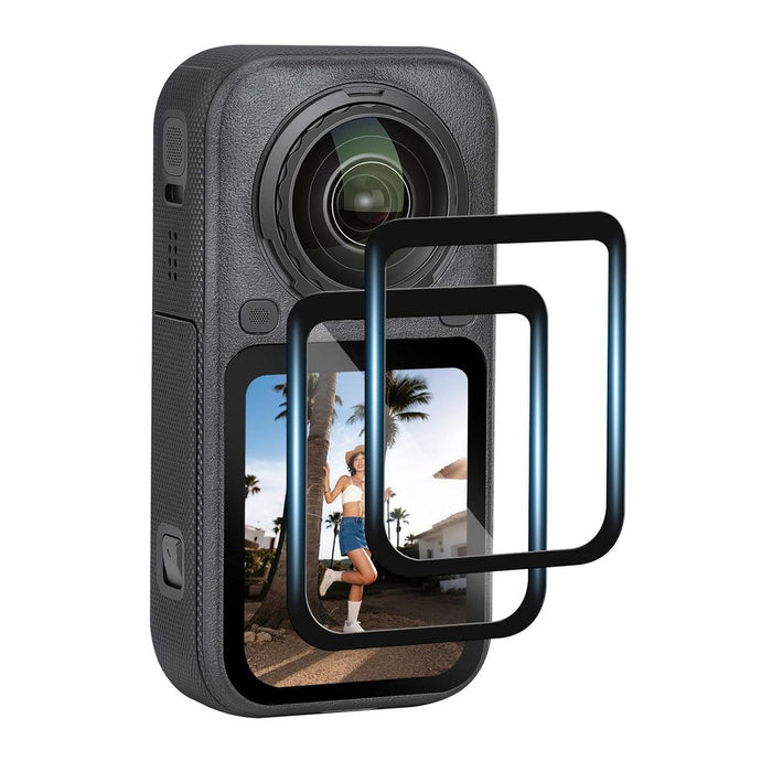 Amazear Cooling Screen Protector for Insta360 X6 Accessories (2 Pack)
