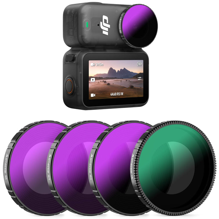ND & CPL Filters Set for DJI Nano, Nano Accessories 4 Pack ND8 + ND16 + ND32 + CPL Replacement Lens Filters Kit | Optical Glass | HD | Oil Resistant | Easy to Use