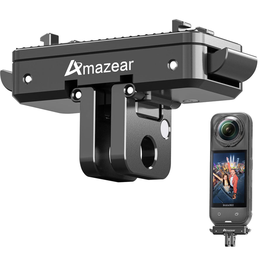 Magnetic Quick-Release Mount for Insta360 X5 Accessories