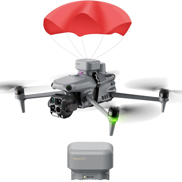 Drone Parachute for DJI Mavic 4 Pro, 2025 Upgraded 4 Gen Manti 4 UAV Flight Safety Guard, Matrice 4/Mavic 4 Pro/3 Pro/Air 3/Phantom 3/4 Accessories