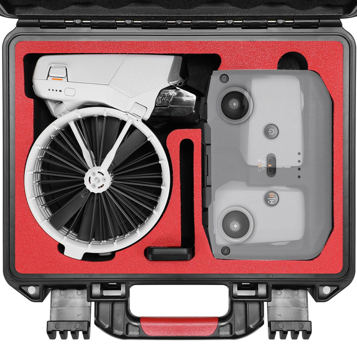 FPVtosky Hard Case for DJI Flip Drone, Compact Waterproof Carrying Case for DJI Flip with RC-N3, 3 Batteries and More Accessories [CASE ONLY]