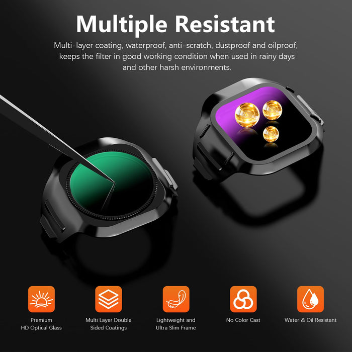 Mini 5 Pro ND Filter Set, Filters Kit Compatible with DJI Mini 5 Pro Accessories, 4 Pack (CPL, ND8, ND32, ND128)