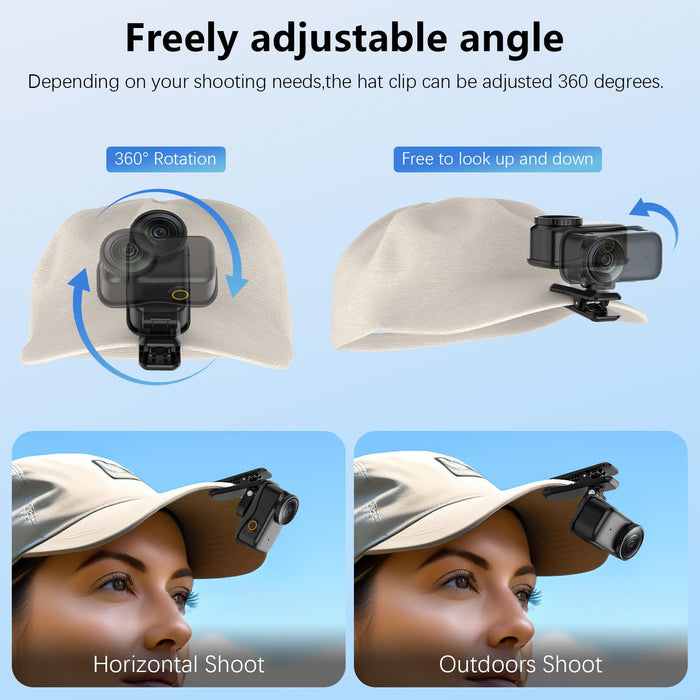 AMAZEAR Backpack Clip Mount for DJI Osmo Nano/Xtra Atto Accessories