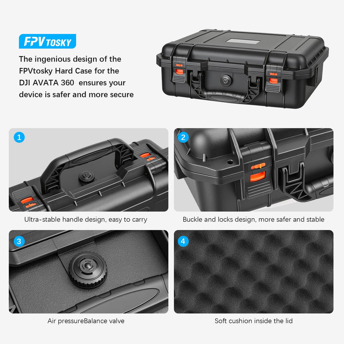 FPVtosky Hard Case for DJI Avata 360